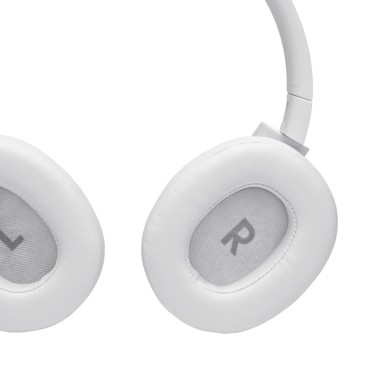 JBL Tune 710BT - White - Wireless Over-Ear Headphones - Detailshot 2 image number null